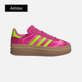 Adidas Wmns Gazelle Bold 'Lucid Fuchsia Solar Slime Satin'