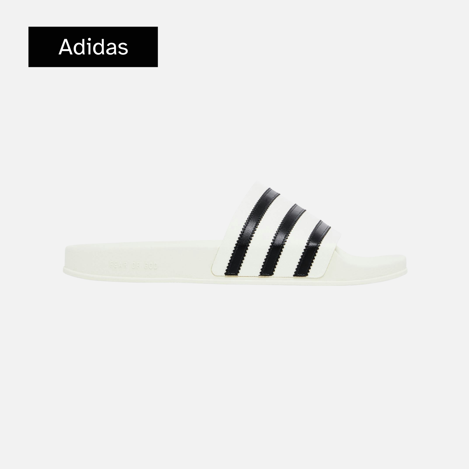 Fear of God Athletics x Adilette Slide 'Cream White'