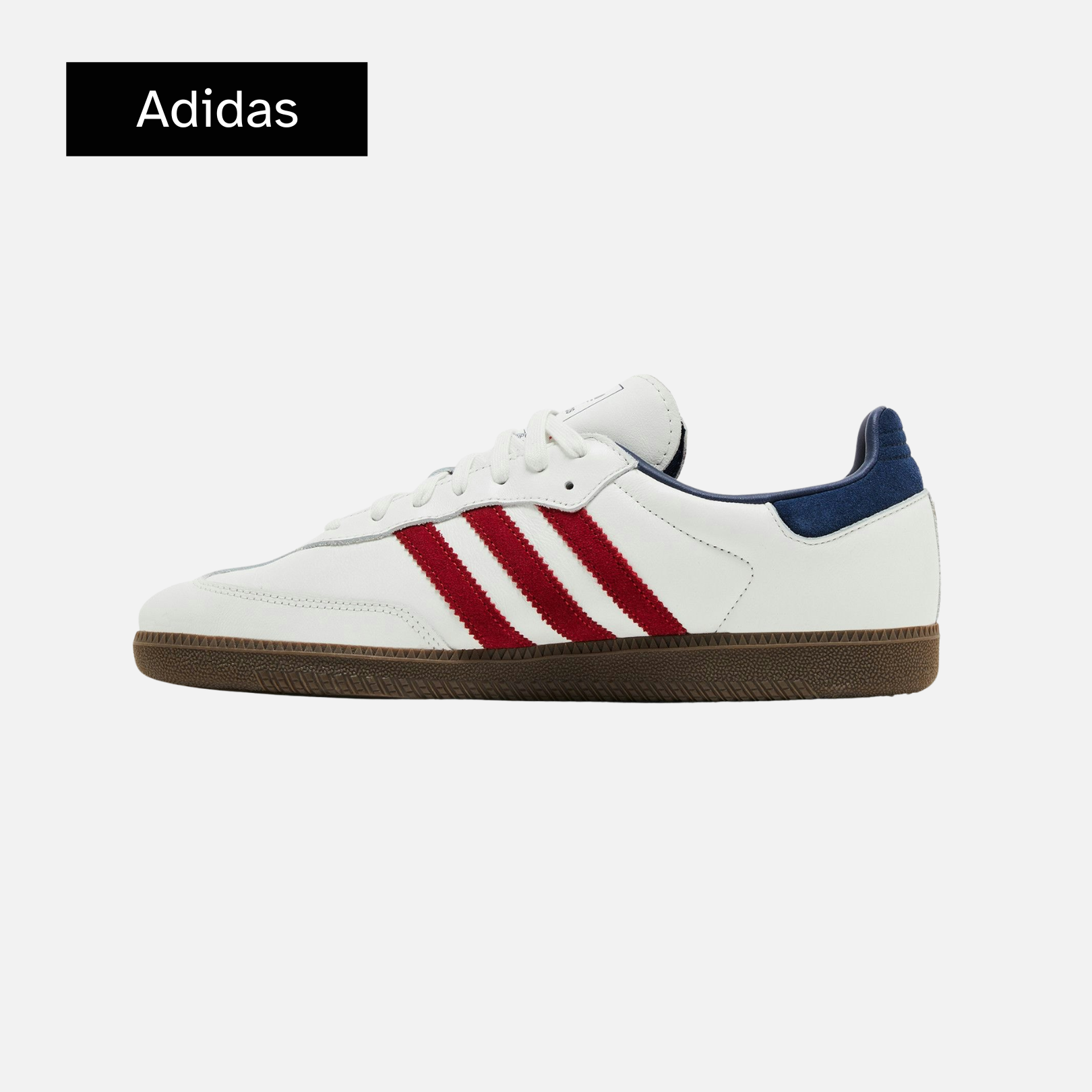 Adidas Samba OG 'White Victory Red Indigo'