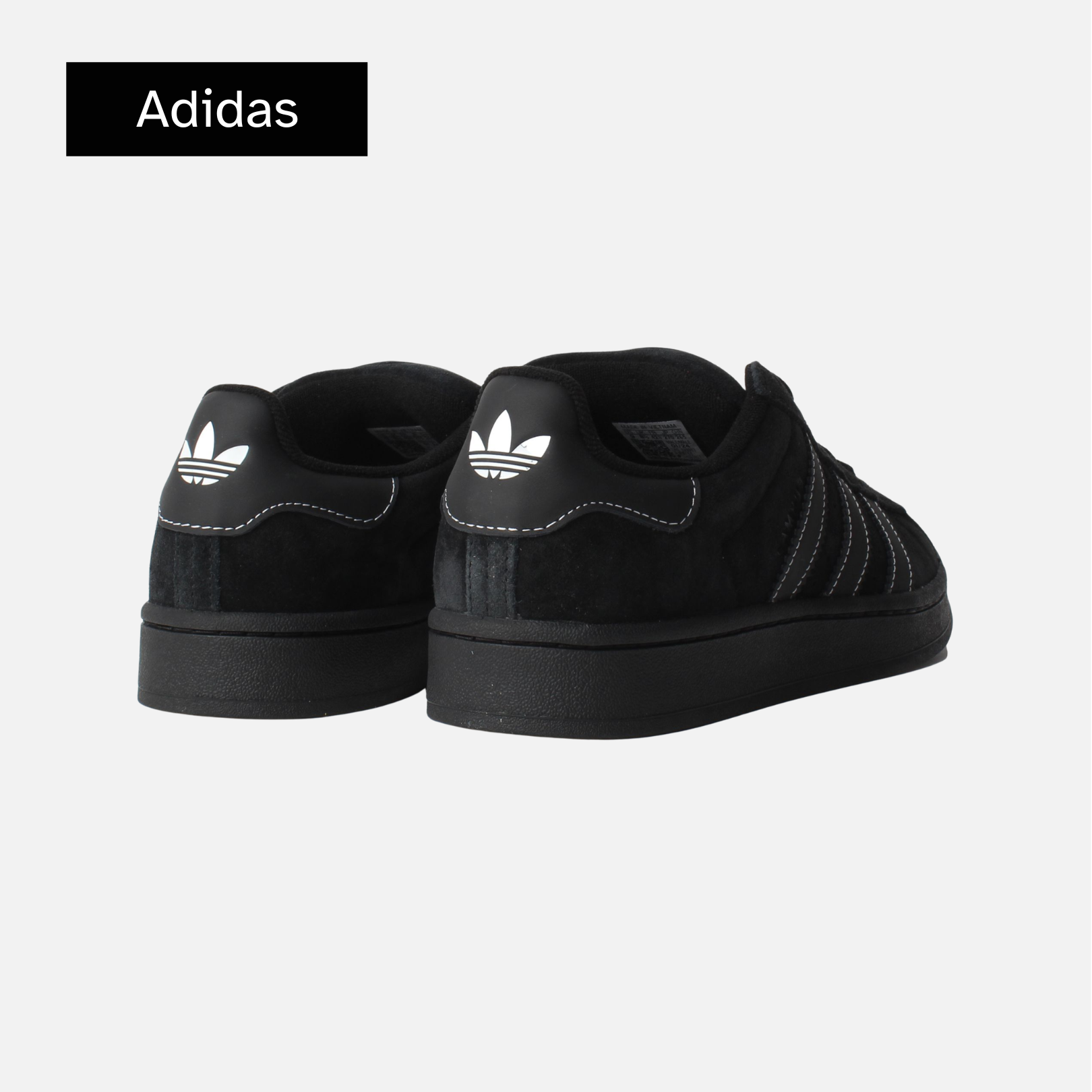 Adidas Campus 00s 'Black White Contrast Stitching'