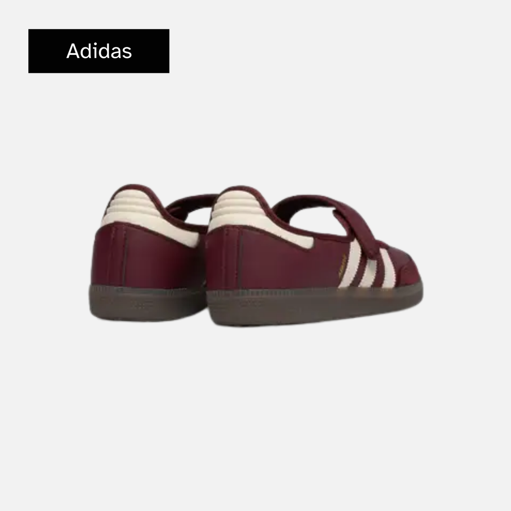 adidas Wmns Samba Mary Jane 'Maroon Cream White Gold Metallic'