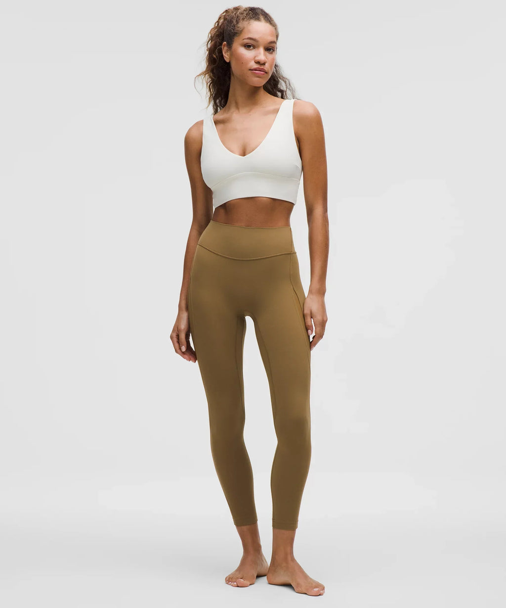 Nulu High-Rise Mesh-Panel Tight 25"