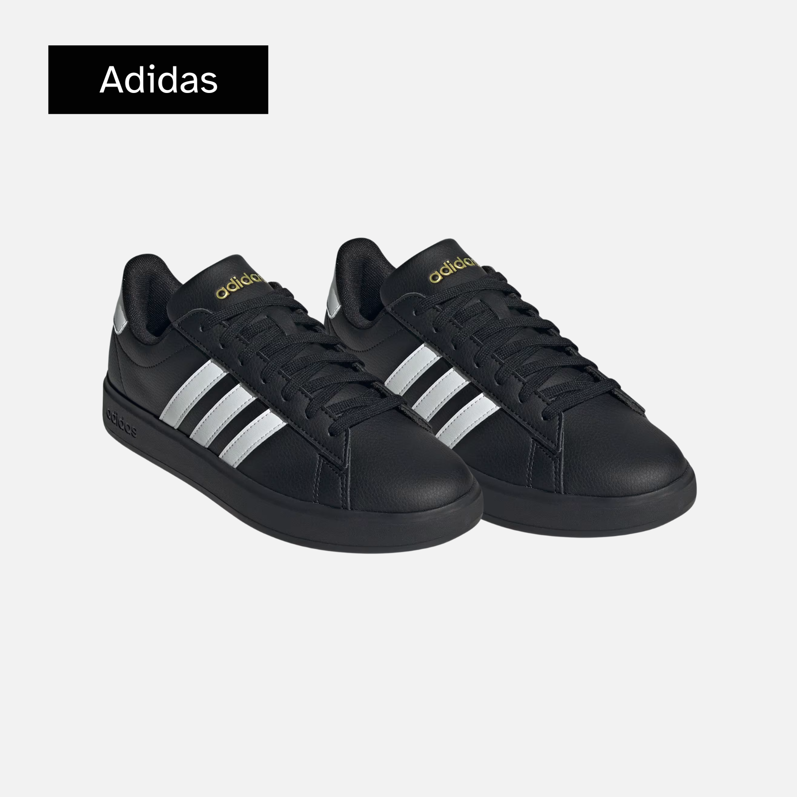 Adidas Wmns Grand Court 2.0 'Black White'