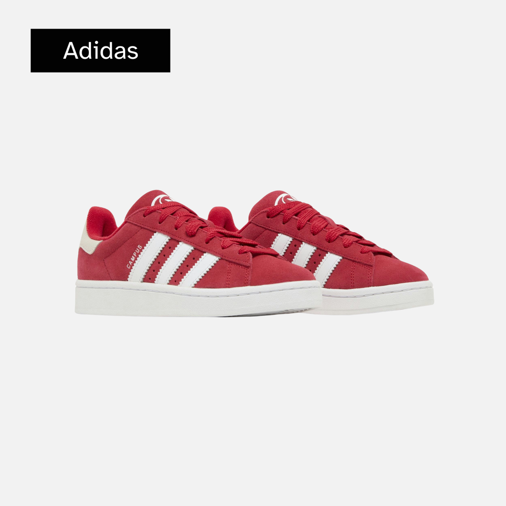 Adidas Campus 00s J 'Scarlet - White Heel Tab'