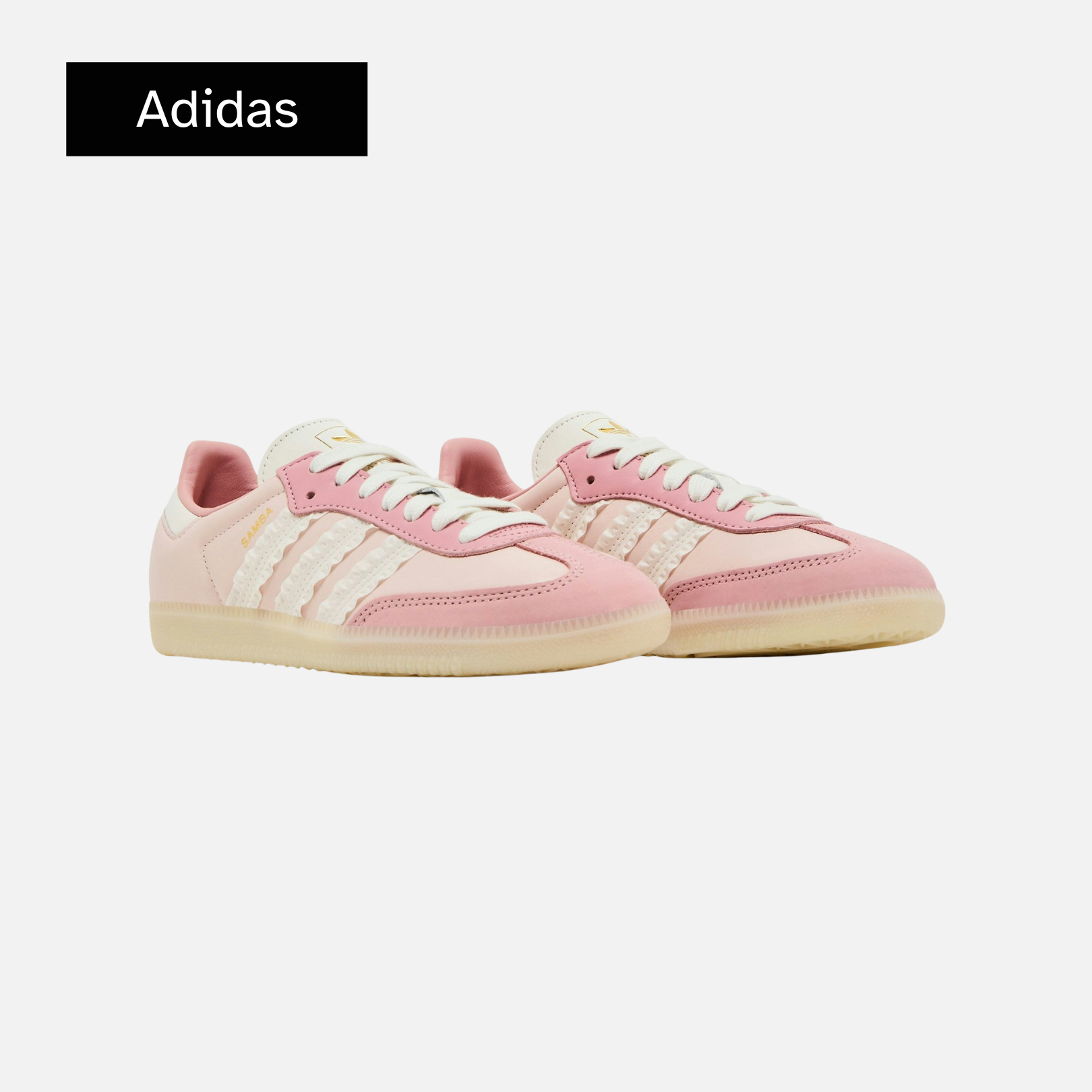 Adidas Wmns Samba 'Ruffle Stripes Pack - Wonder Mauve'