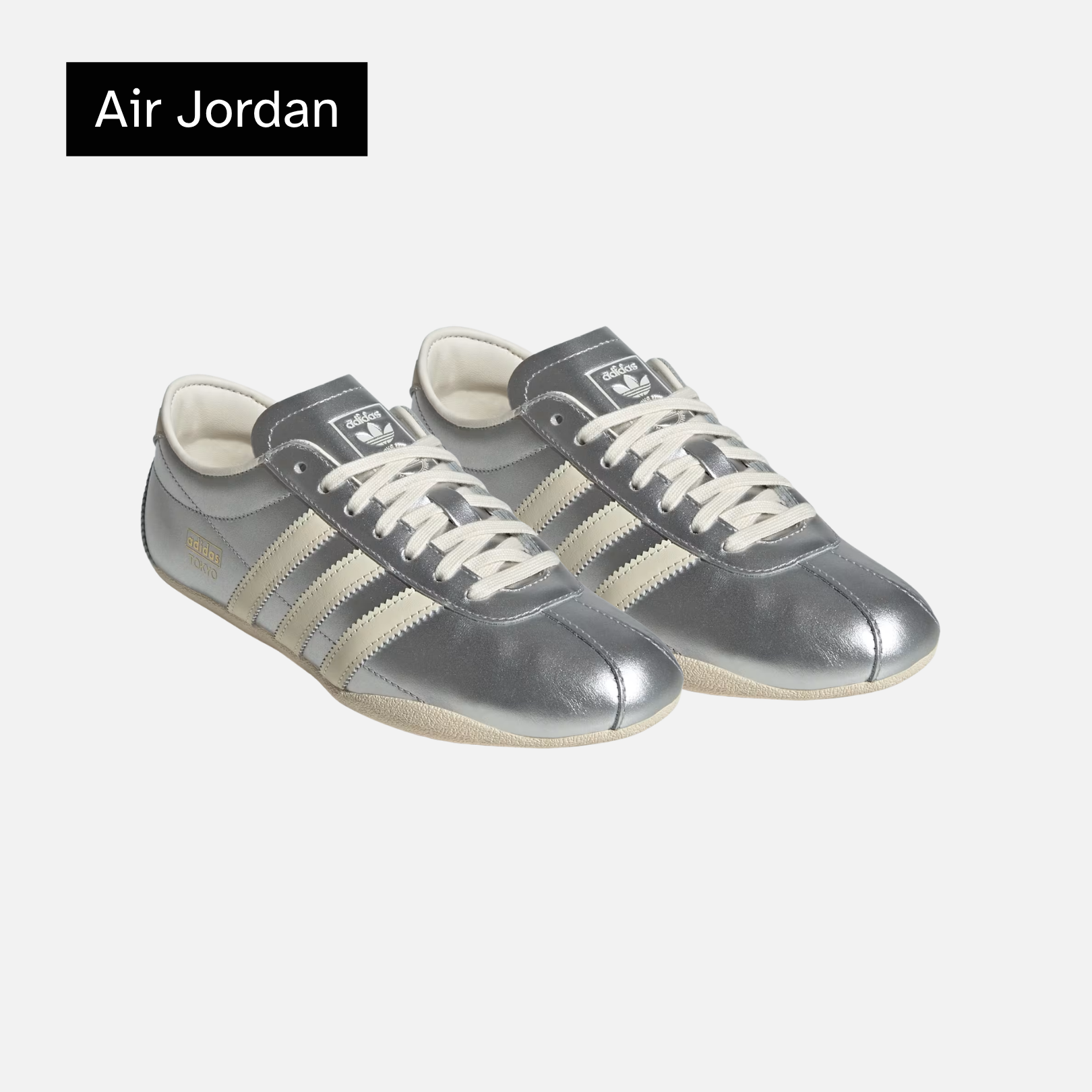 adidas Wmns Tokyo 'Silver Metallic Cream'