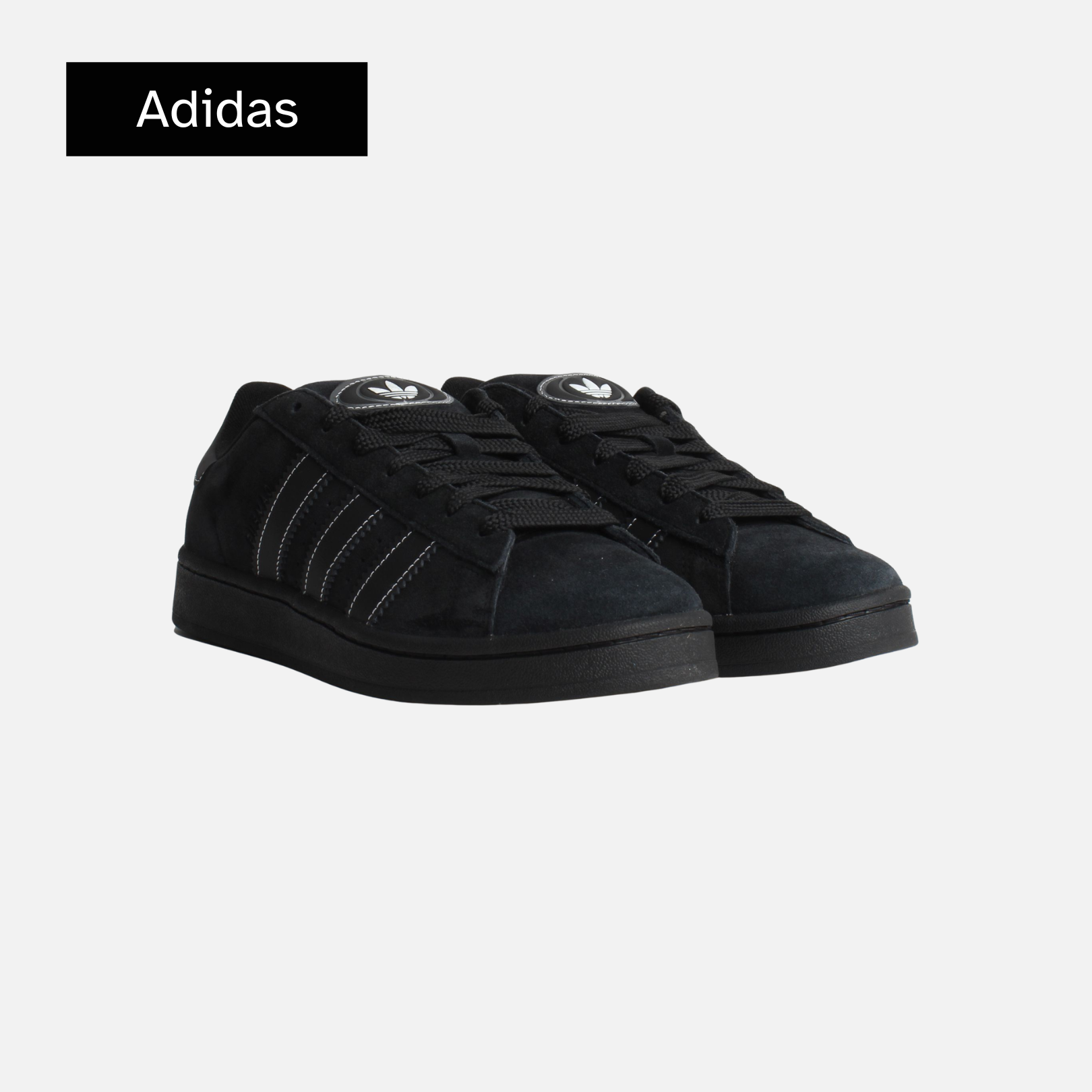 Adidas Campus 00s 'Black White Contrast Stitching'