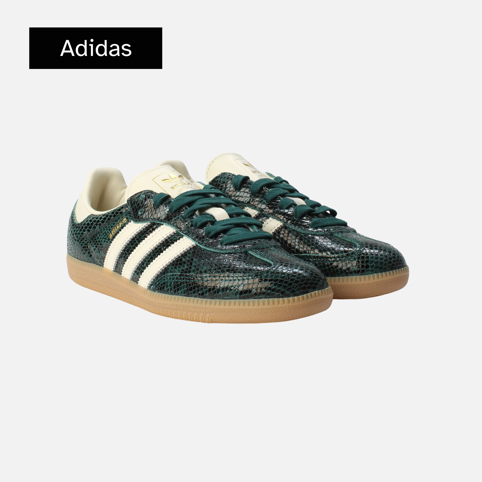 Adidas Wmns Samba OG 'Snakeskin Pack - Collegiate Green'