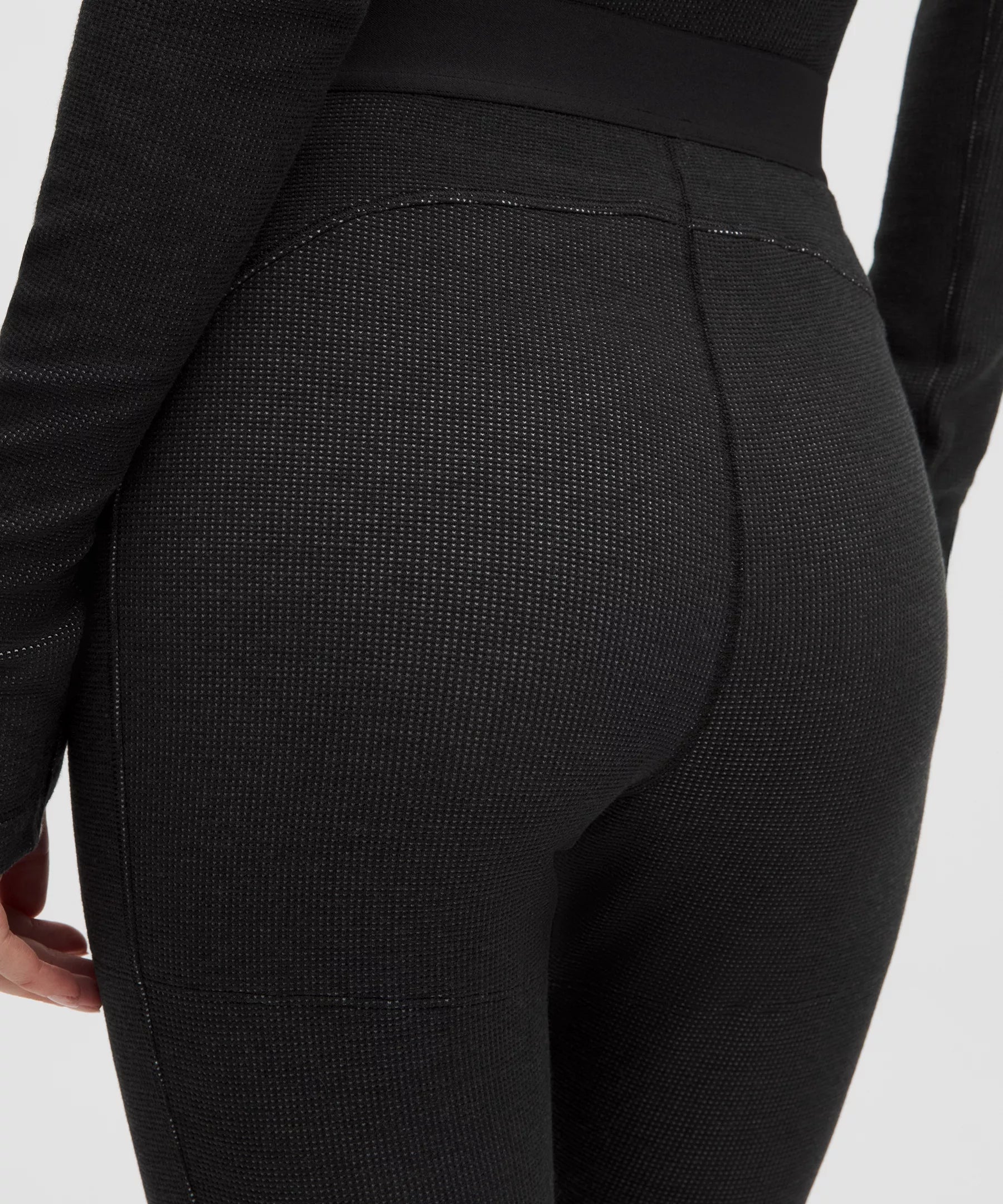Waffle-Knit High-Rise Base Layer Tight 28"