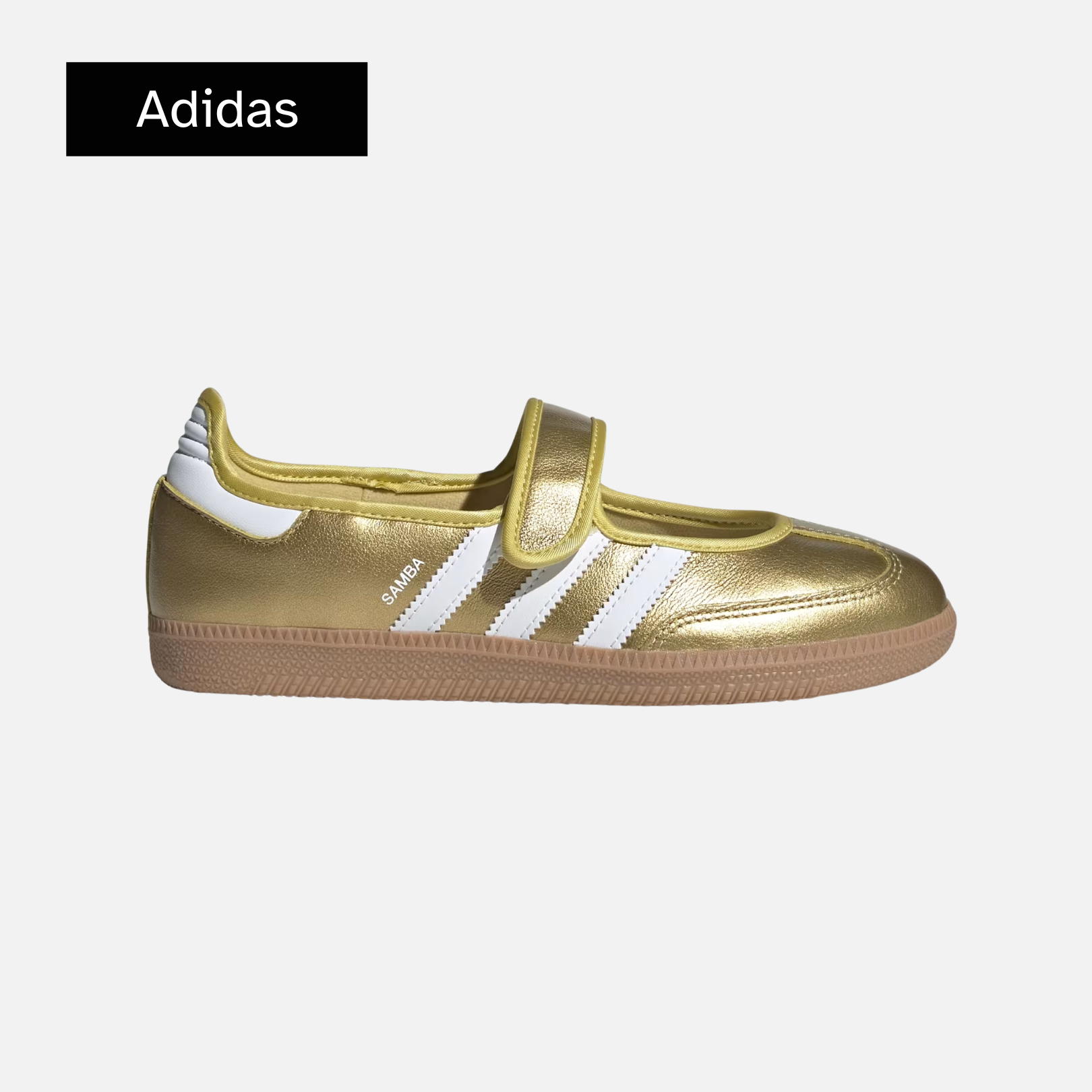 adidas Wmns Samba Jane 'Gold Metallic White'