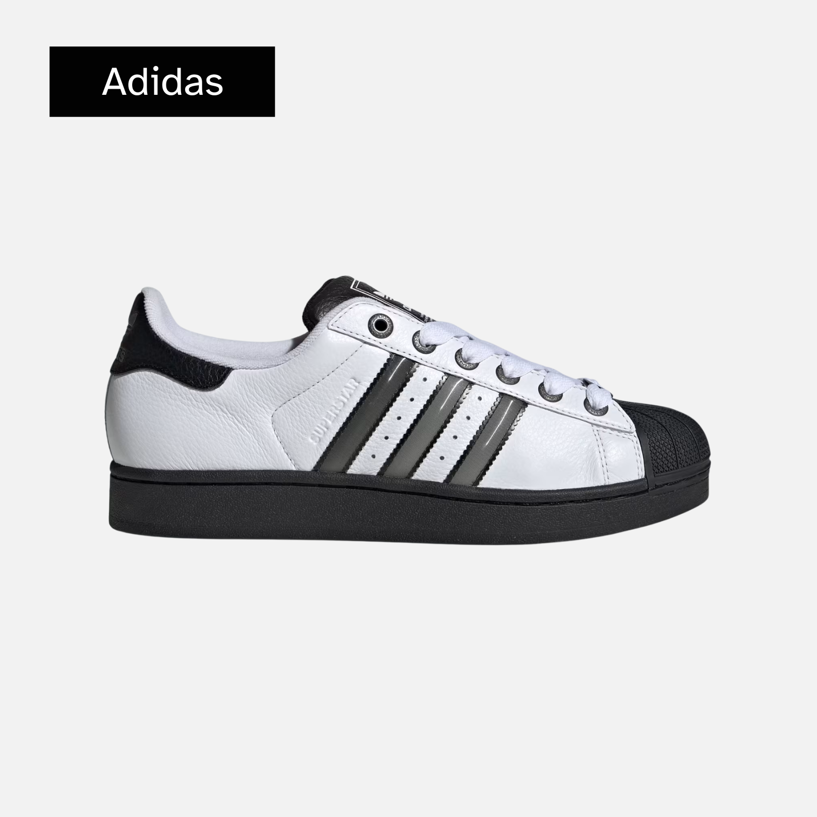 adidas Superstar 2 'White Lenticular Stripes'
